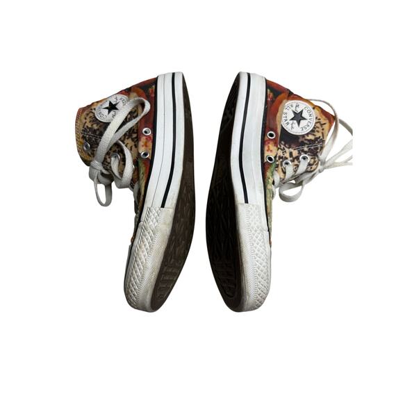 Rare Converse Sneakers Women's 6 Men's 4 AOP Granny's Donut Print High Tops - Picture 2 of 7